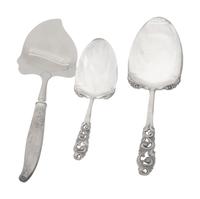 A Norwegian Silver Flatware Service