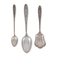 An International Silver Flatware Service in Custom Case