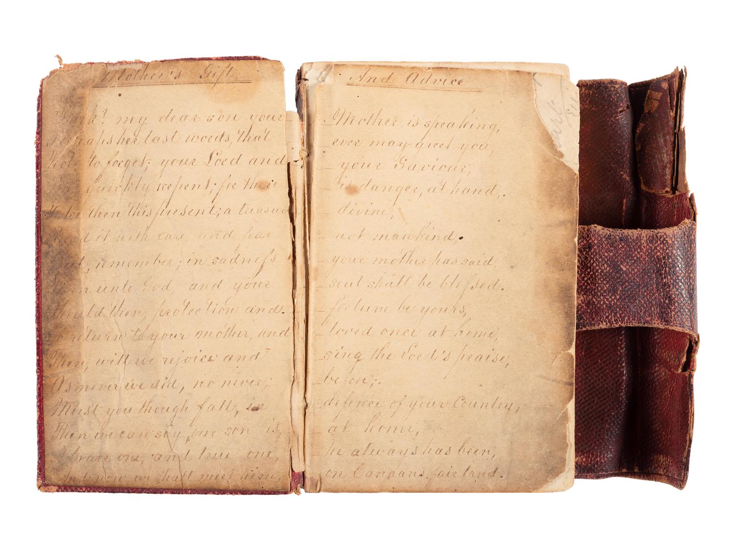 The New Testament . New York: American Bible Society, 1861. Identified to John W. Johnson, 115th Ohio, SS Sultana survivor.