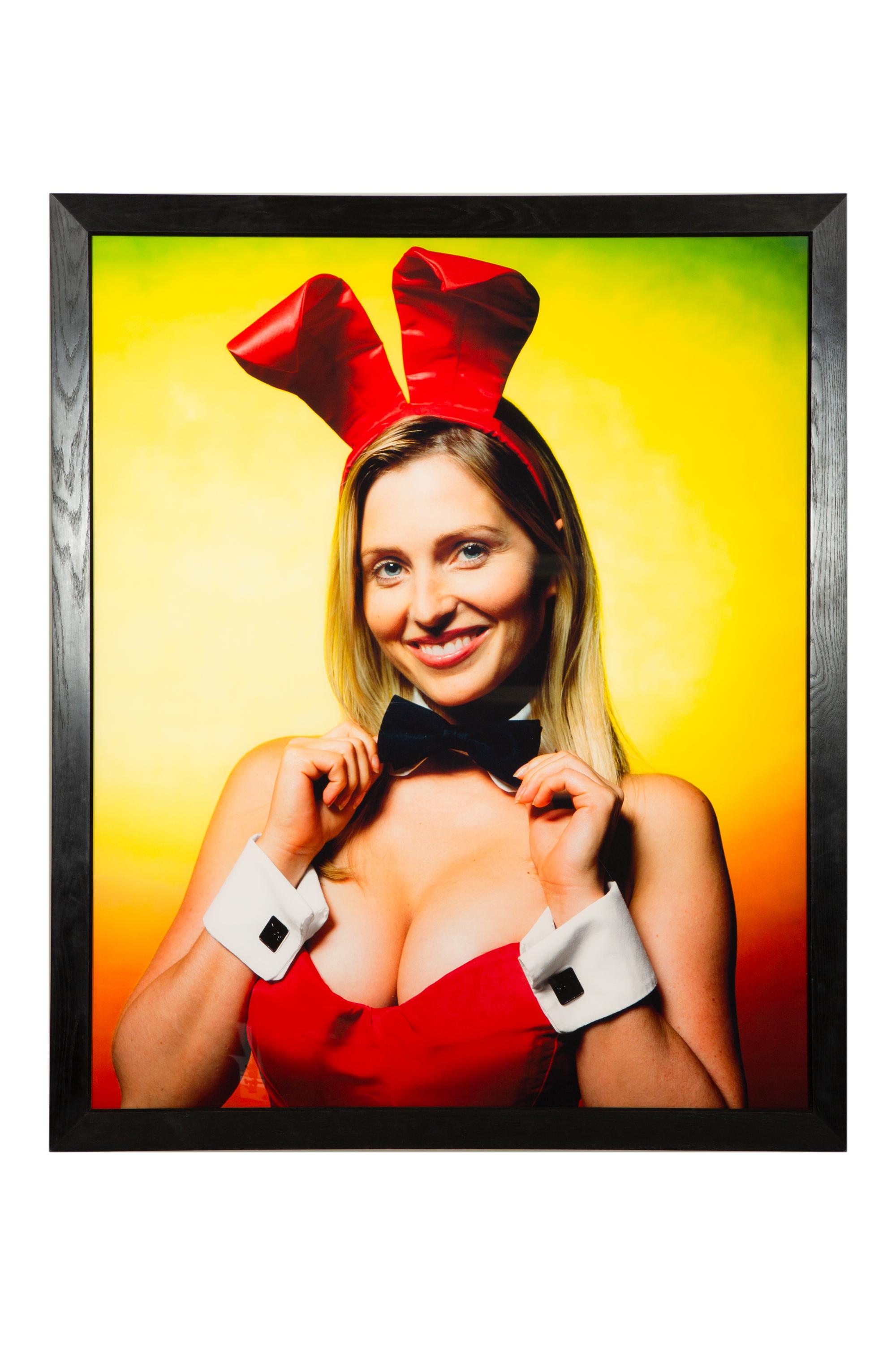 Andres Serrano (born 1950) Playboy Bunny Deanna Brooks, from the series "America", 1996