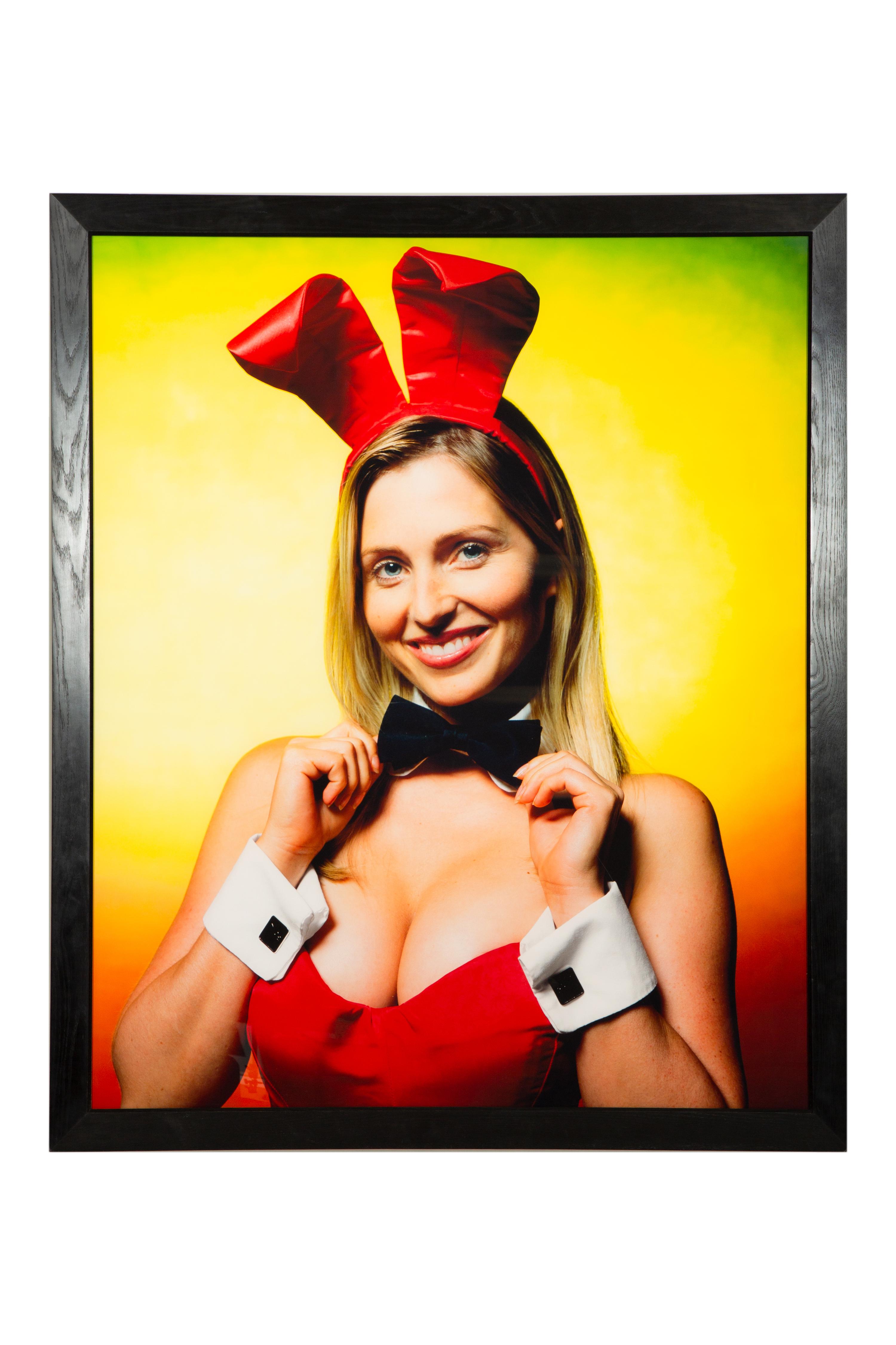 Andres Serrano (born 1950) Playboy Bunny Deanna Brooks, from the series "America", 1996