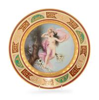 A Vienna Porcelain Cabinet Plate