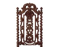 A Renaissance Revival Carved Walnut Side Chair