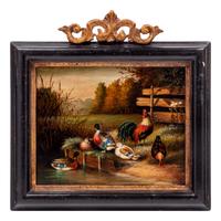 A group of six paintings depicting fowl (18th/19th Century)