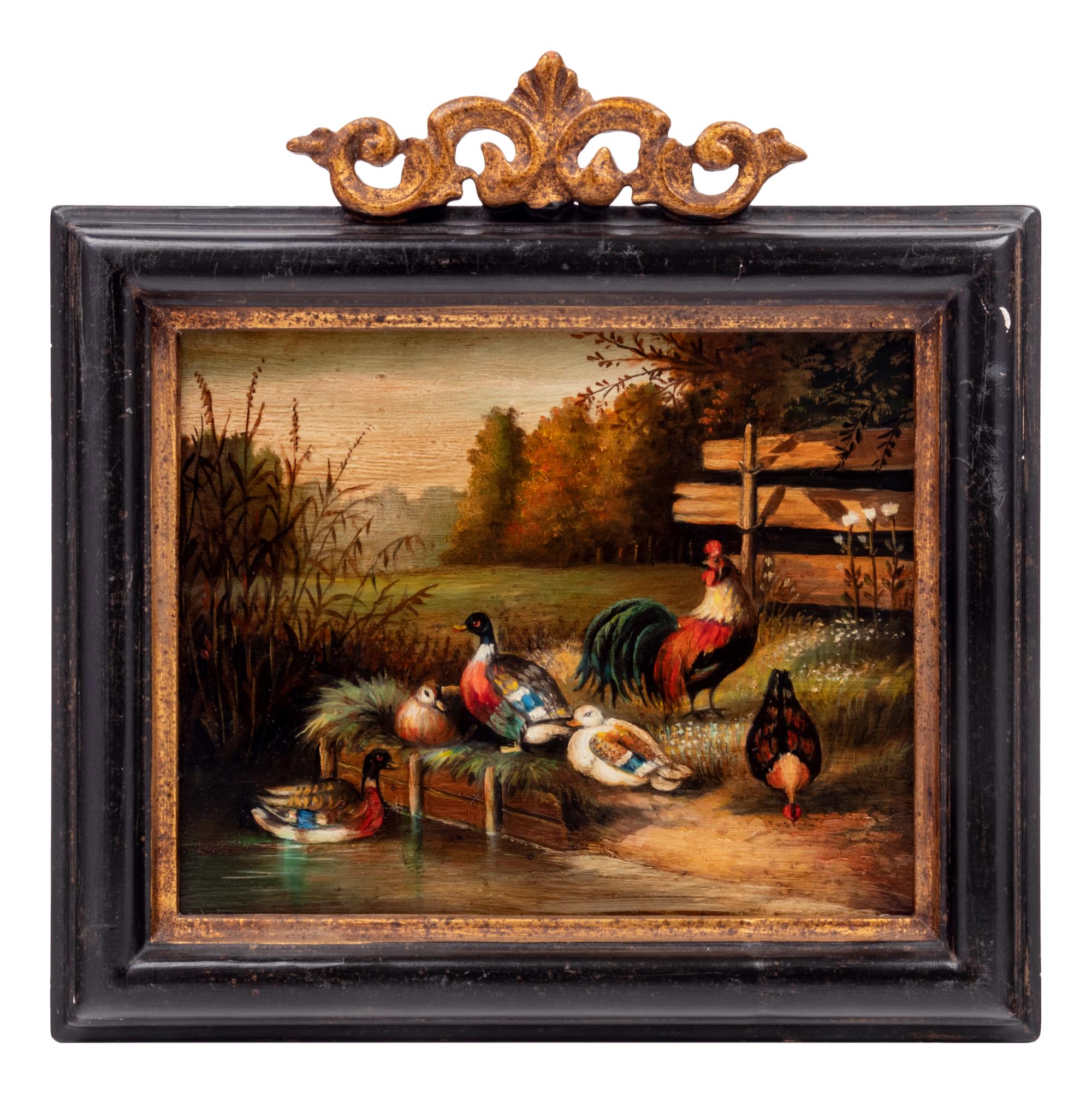 A group of six paintings depicting fowl (18th/19th Century)