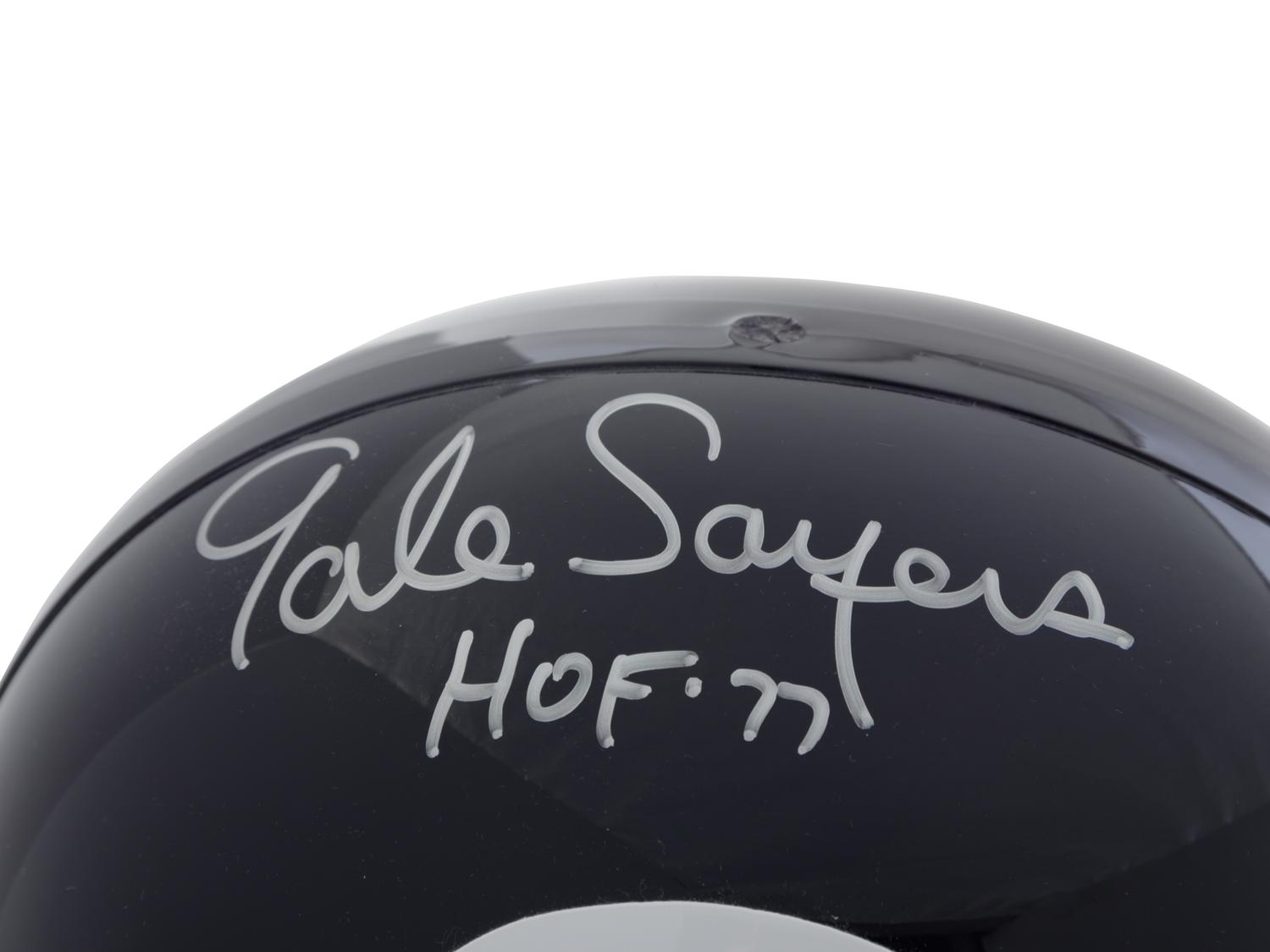 A Gale Sayers Signed Chicago Bears Helmet,
