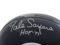 A Gale Sayers Signed Chicago Bears Helmet,