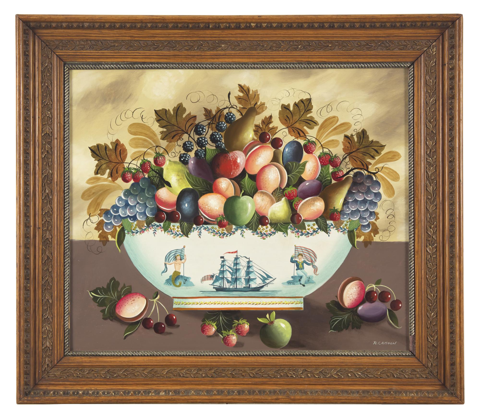 Ralph Eugene Cahoon, Jr. (1910-1982), A Bowl of Fruit