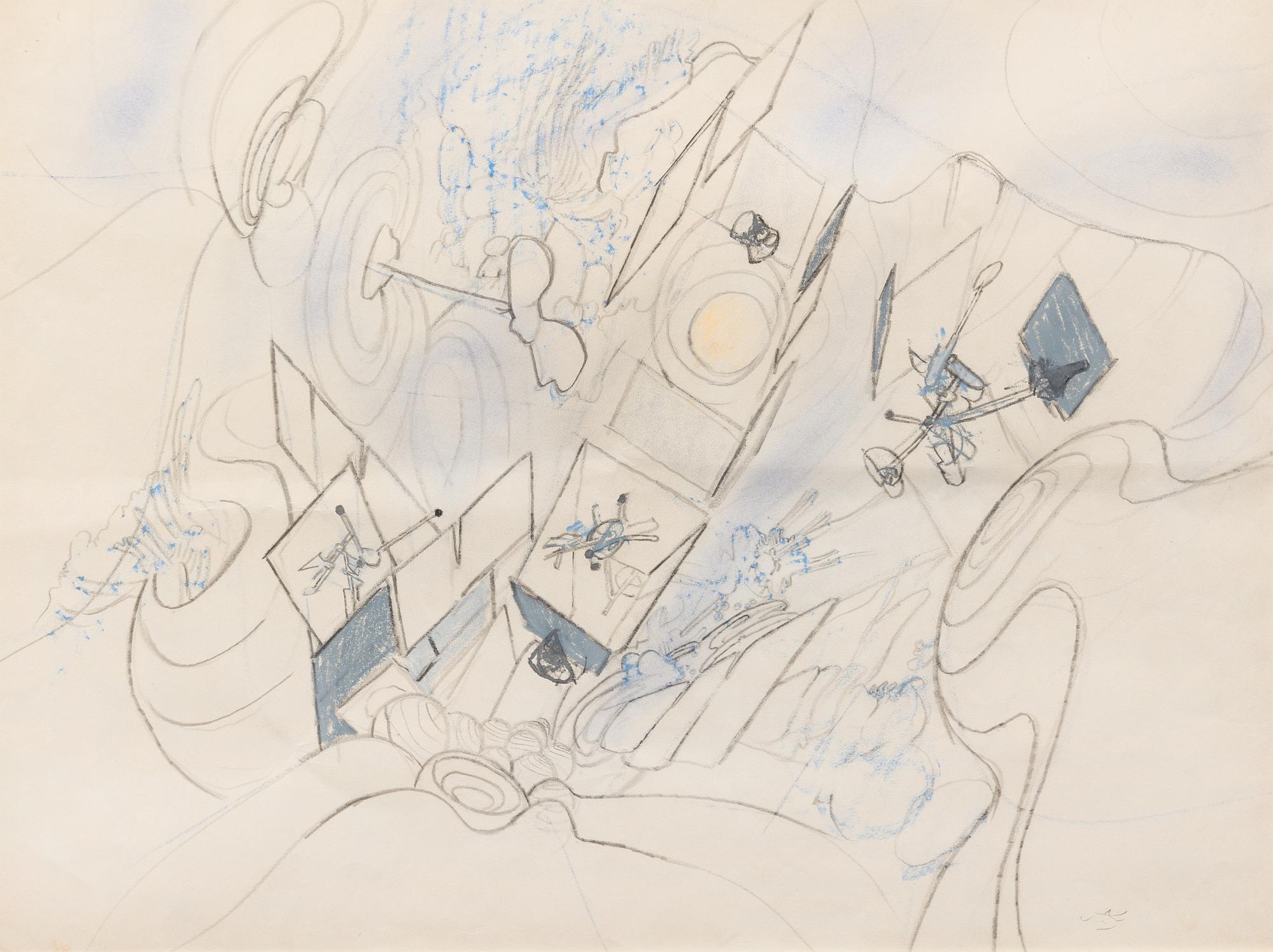 Roberto Matta, (Chilean, 1911-2002), Untitled, 1960