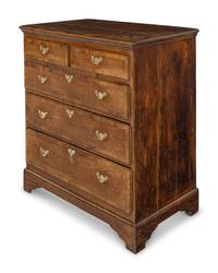 A George III Oak Chest of Drawers
