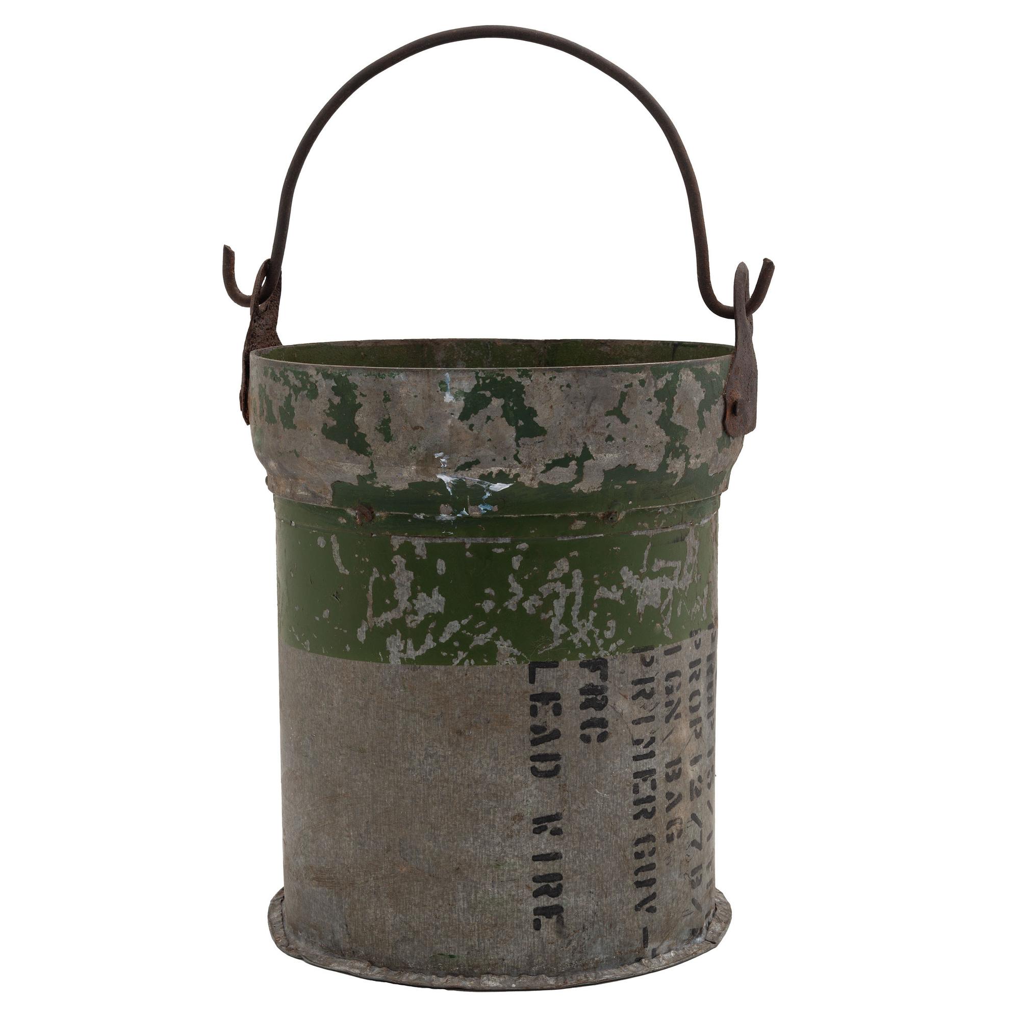 Trench Art Bucket