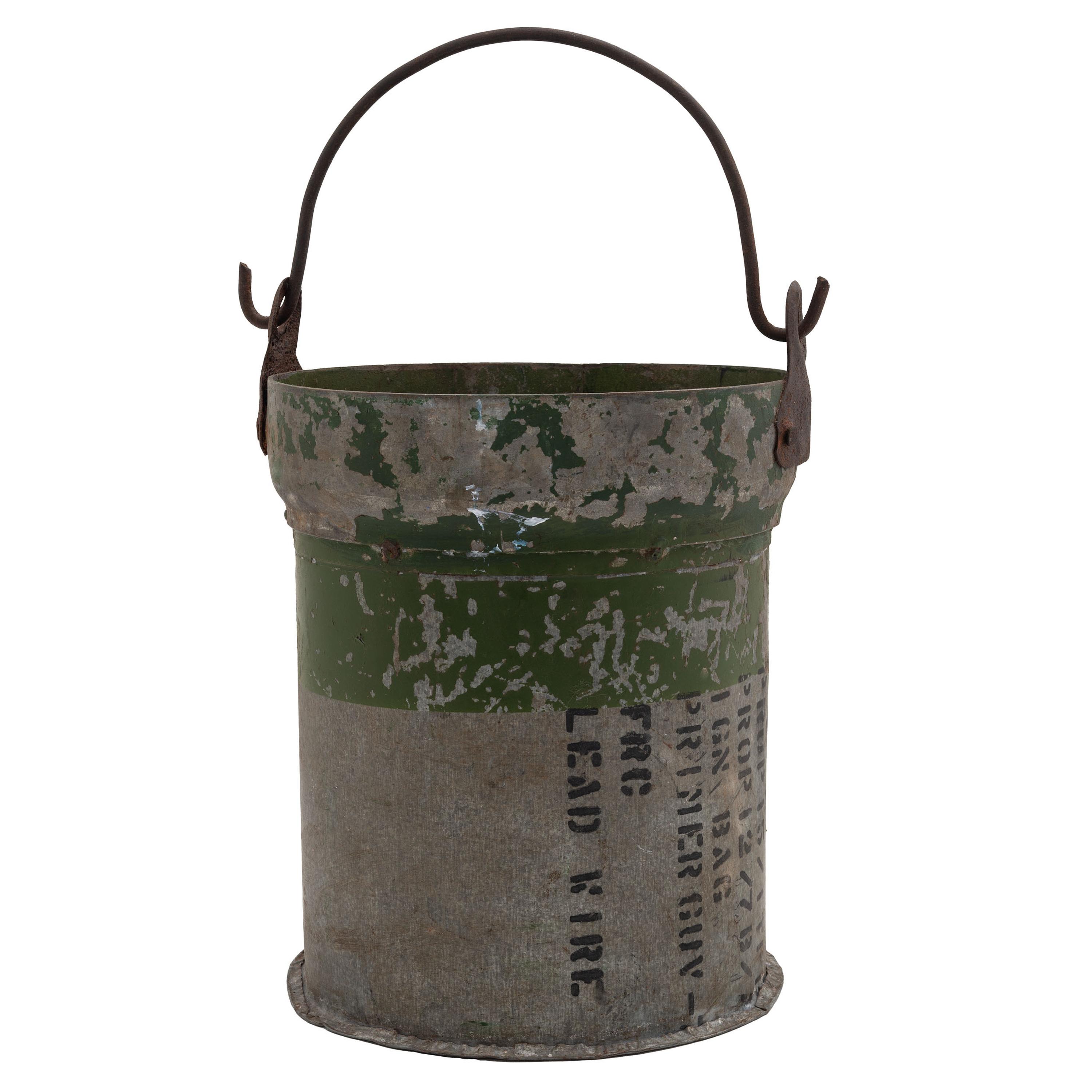 Trench Art Bucket