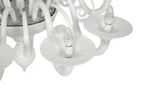 An Italian Murano Style Opaline Glass Chandelier