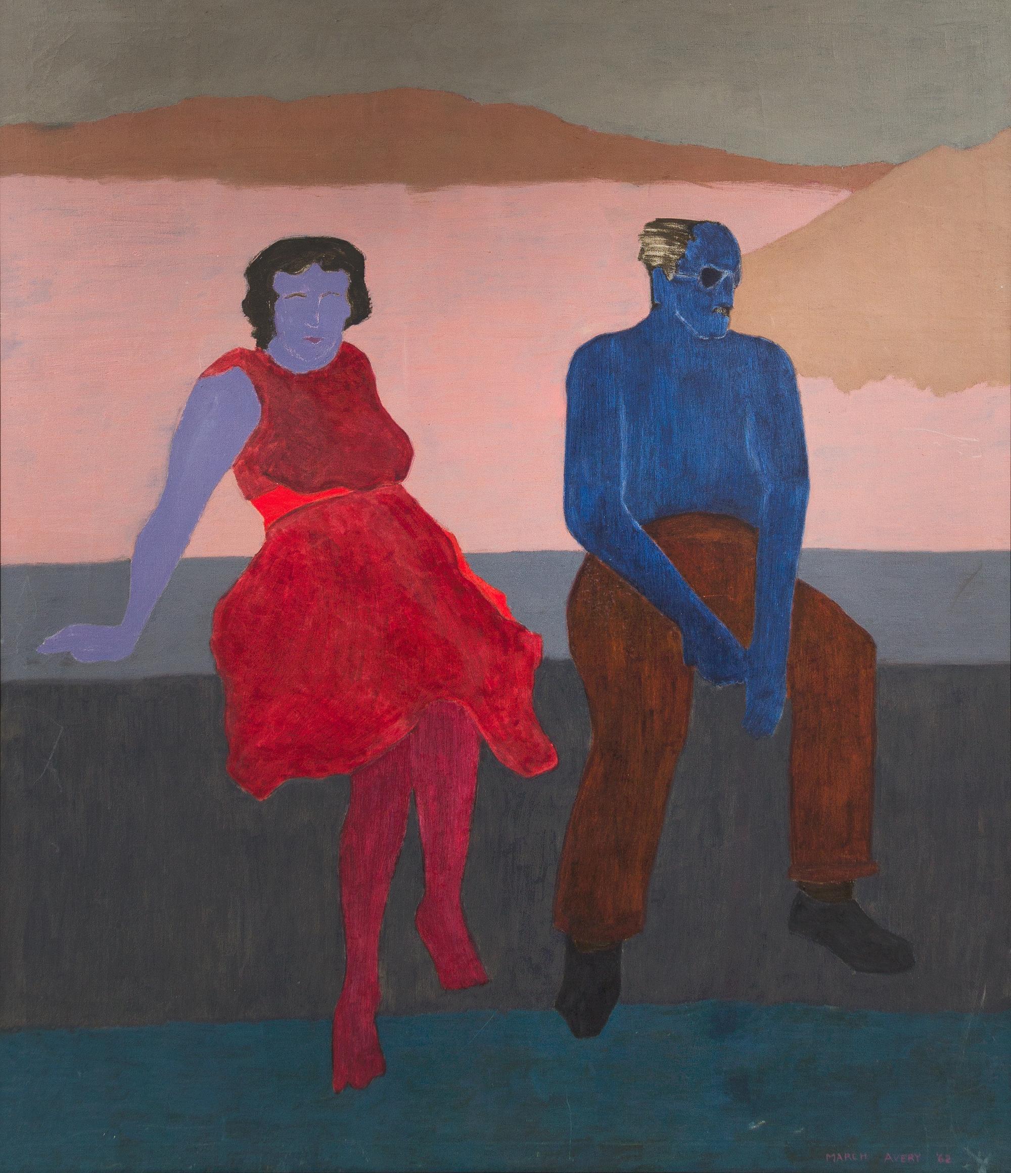 March Avery, (American, b. 1932), Father and Mother, 1962