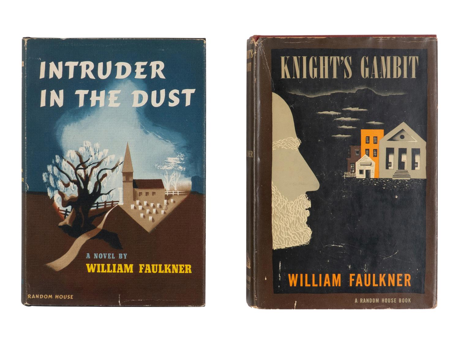 FAULKNER, William (1897-1962). A pair of FIRST EDITIONS, comprising: