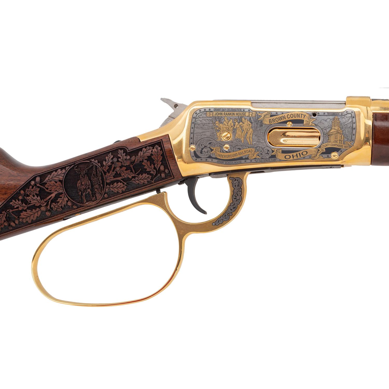 * Winchester Model 9410 Brown County Ohio Tribute Rifle