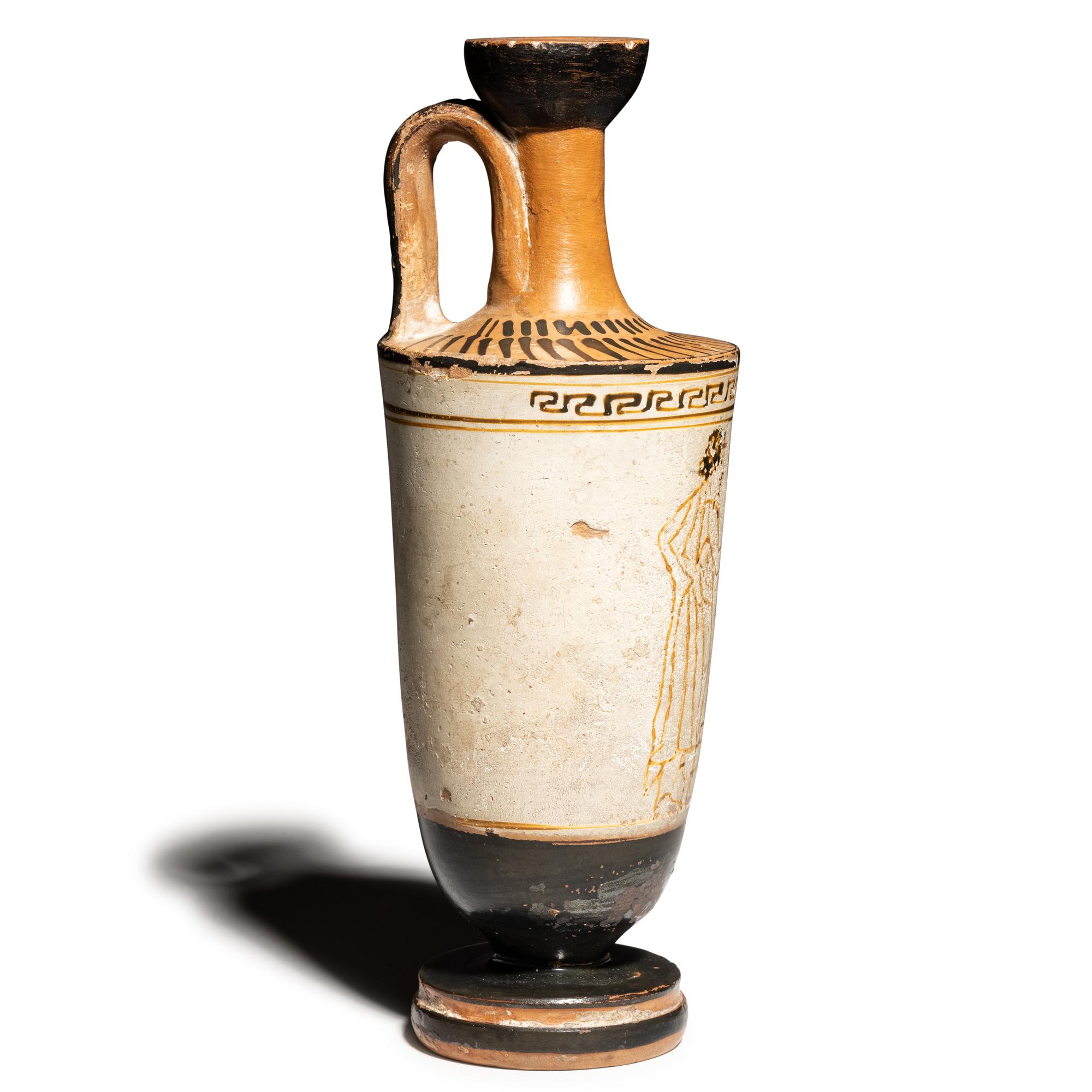 An Attic White-Ground Lekythos