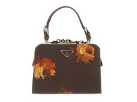 Prada Floral Top Handle Bag