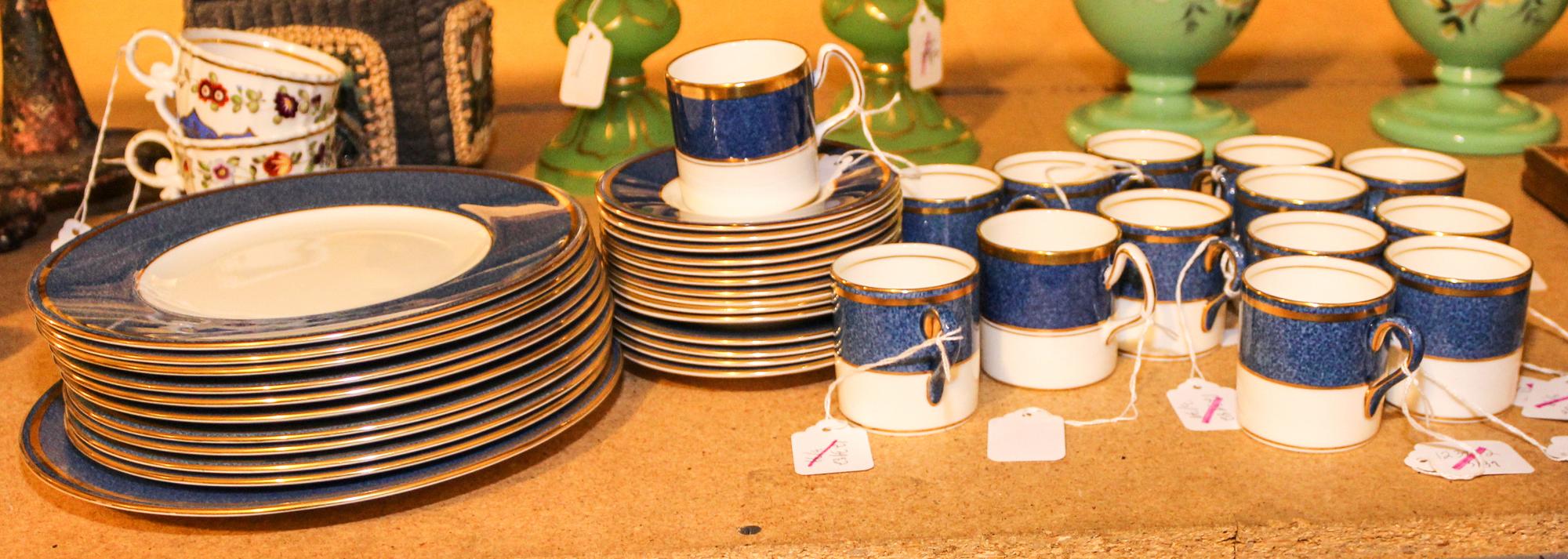 A Wedgwood Dessert Service Diameter of plates 8 1/4 inches.