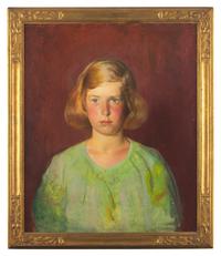 The Green Blouse (Portrait of Patricia Groves)