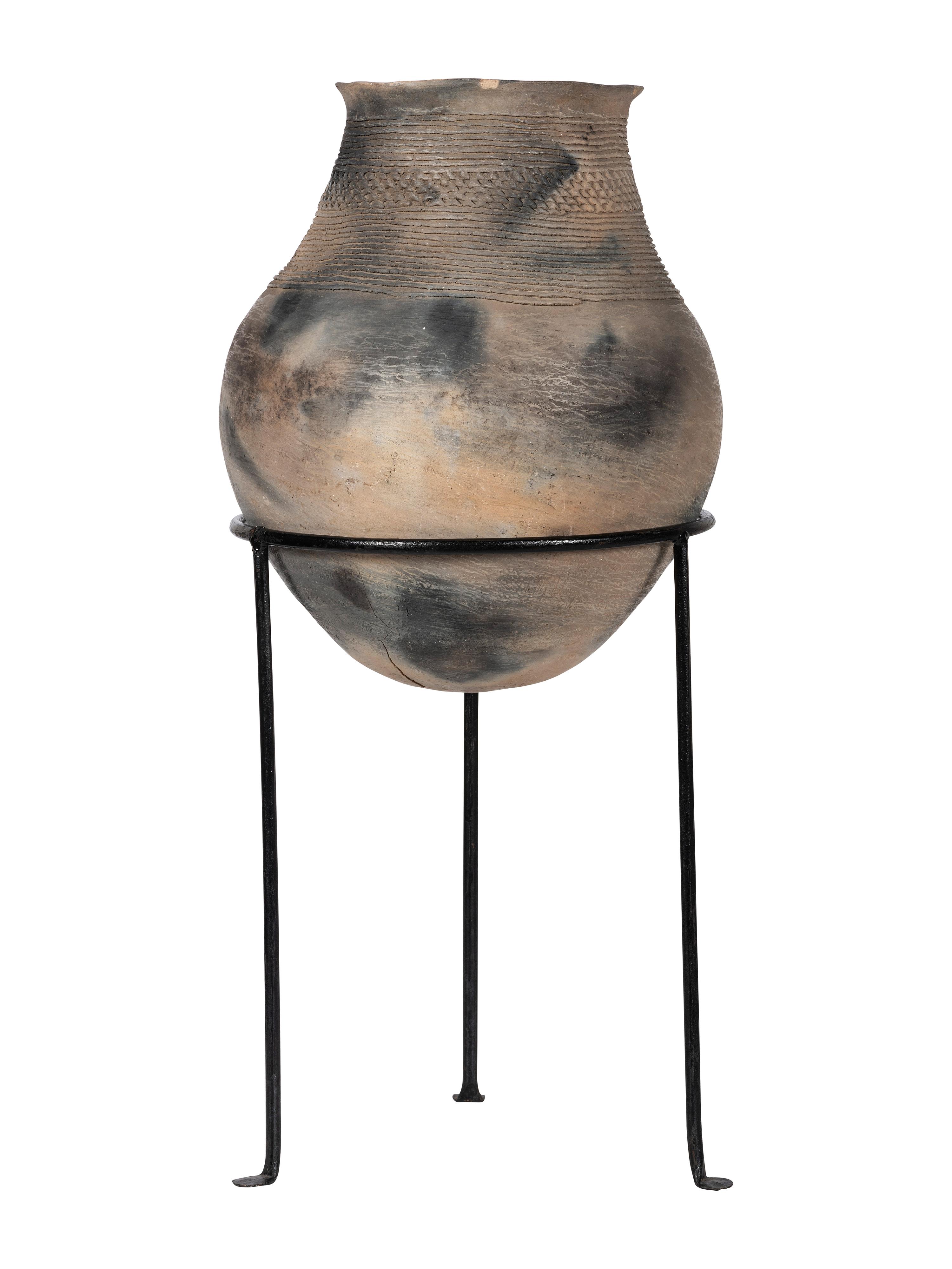 Tusayan Corrugated Pottery Jar