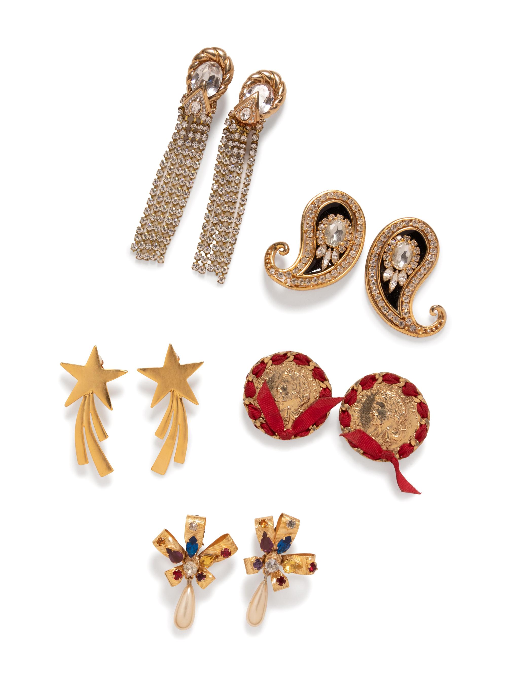 Nine Sets of Earrings, 1970-2000s