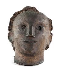 André Derain , (French, 1880-1954), Le grand visage