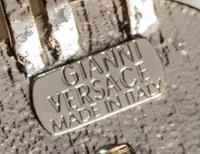 A Gianni Versace Pearl and Rhinestone Greco Link Belt, Length: 52.25"- 57.25".