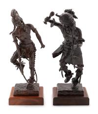 Two Works: Taos Hoop Dancer , edition 2/12, 1972 and Buffalo Dancer , edition 2/15, 1974