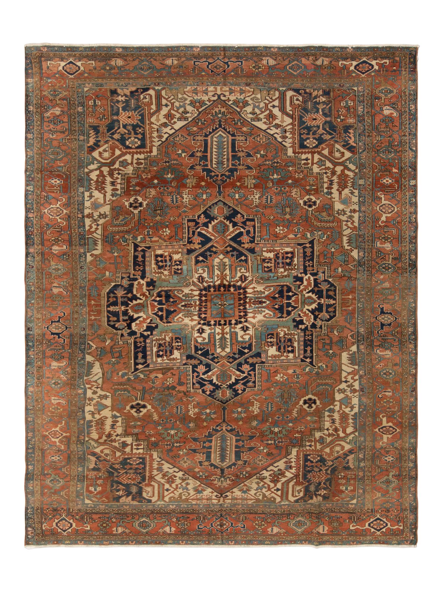 A Heriz Carpet