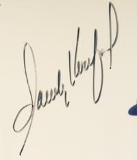 A Sandy Koufax / Nolan Ryan Signed Autograph Photo Display (Beckett Authentication Services Letter)