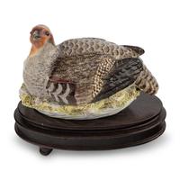 An English Porcelain Partridge Form Game Tureen