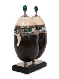 An Anthony Redmile Coco de Mer Tea Caddy