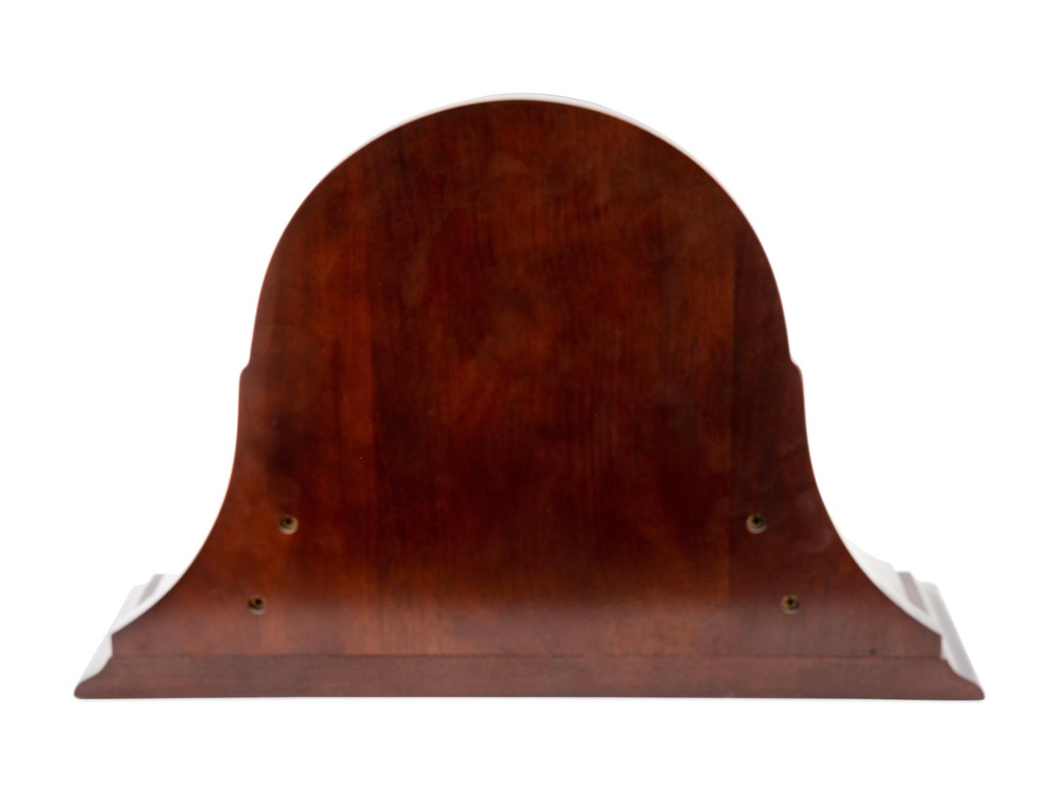 A Chelsea Mahogany and Brass Ship's Bell Clock