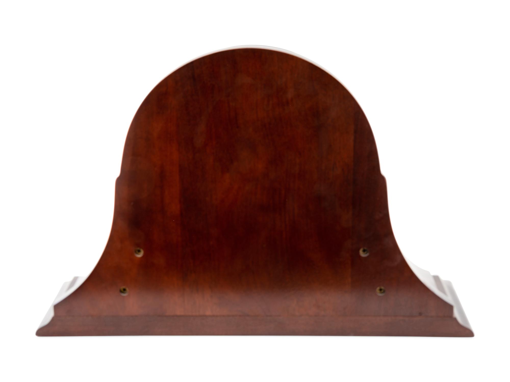 A Chelsea Mahogany and Brass Ship's Bell Clock