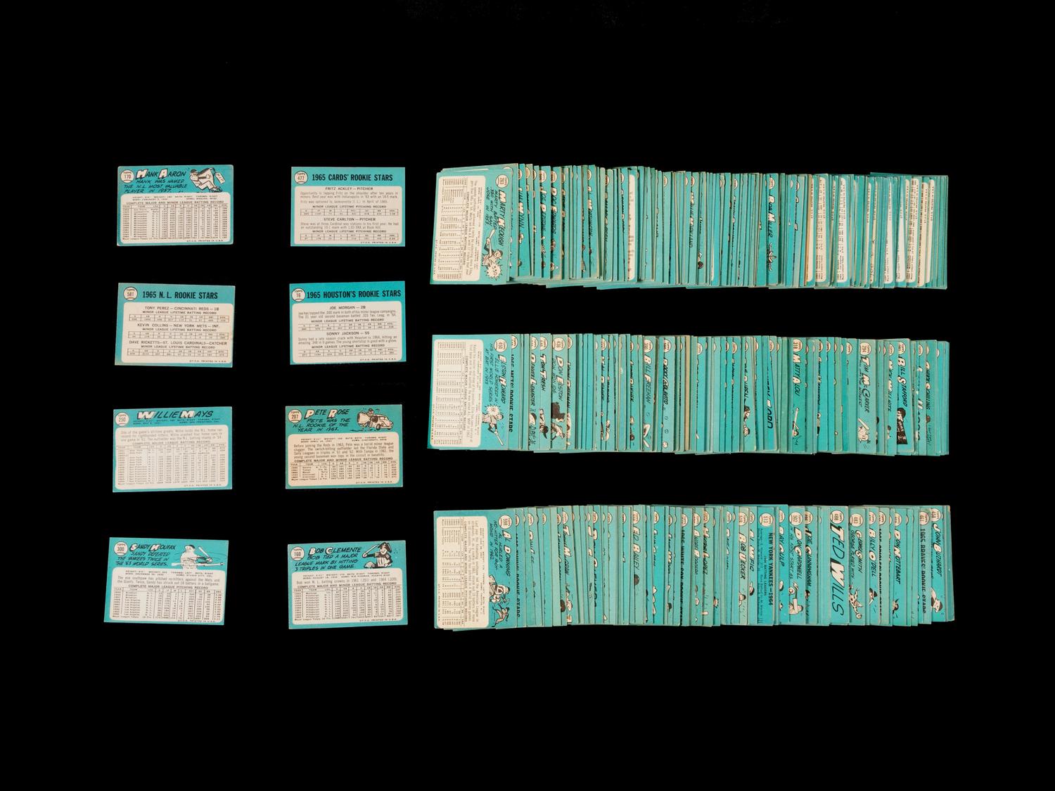A Near Set of 1965 Topps Baseball Cards (597/598)