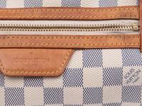 Two Louis Vuitton Damier Azur Items: One Handbag and One Wallet, 2012