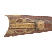 Full Stock Percussion Long Rifle with Four Piece Patchbox by William Lloyd with MM Maslin Lock