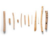 San Lazaro Pueblo Bone Artifacts, Personal Finds by Forrest Fenn