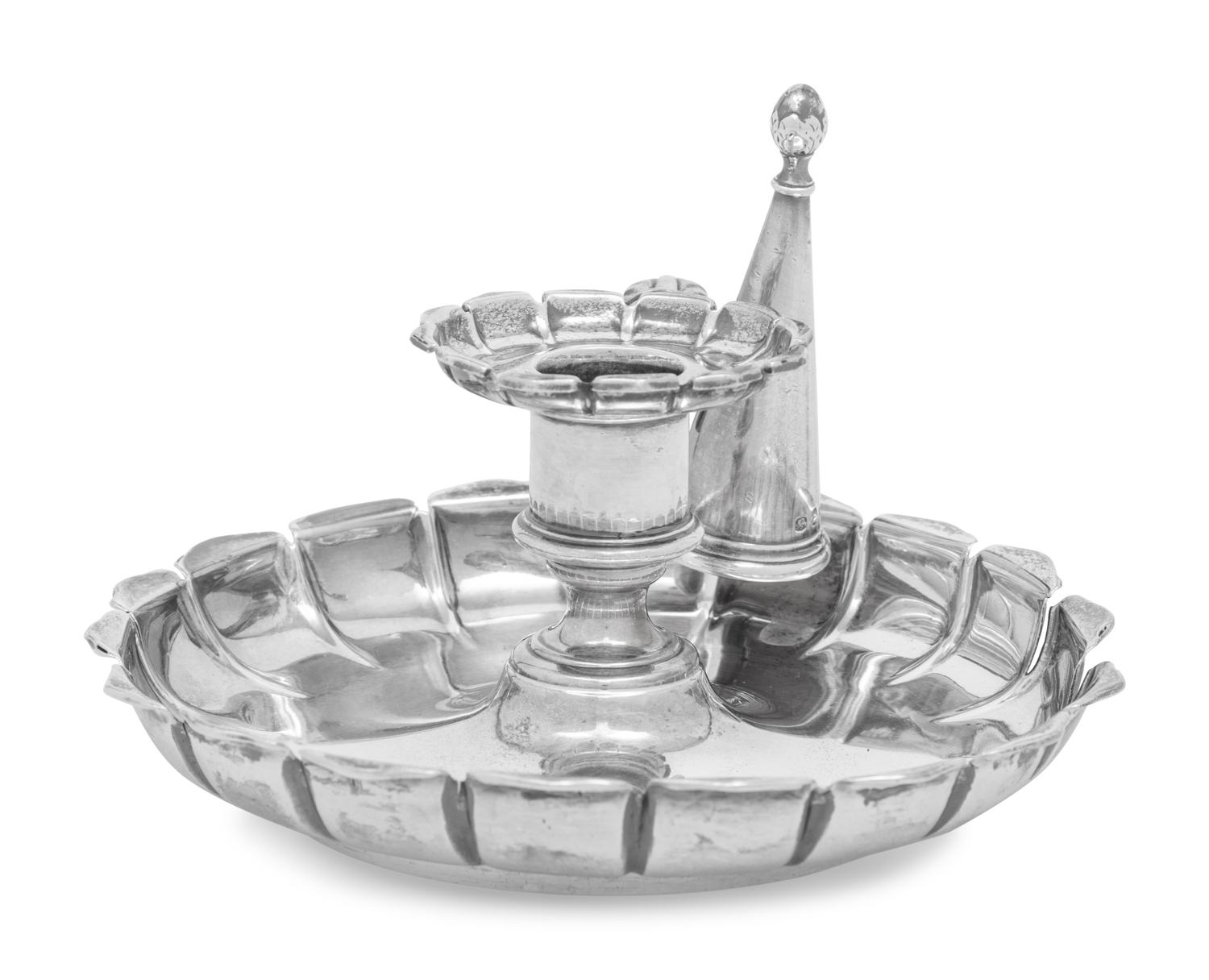 A George IV Silver Chamberstick