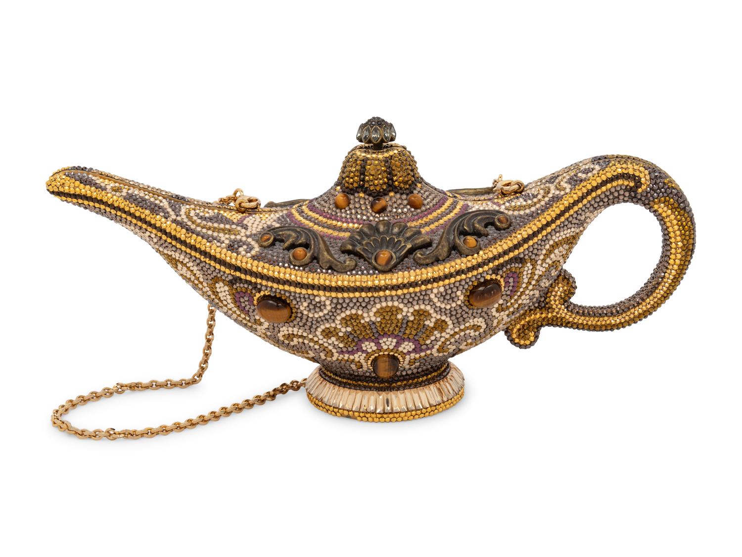 Judith Leiber Collector's Edition Genie Lamp Minaudière