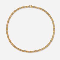 An 18K Yellow Gold Chimento Necklace