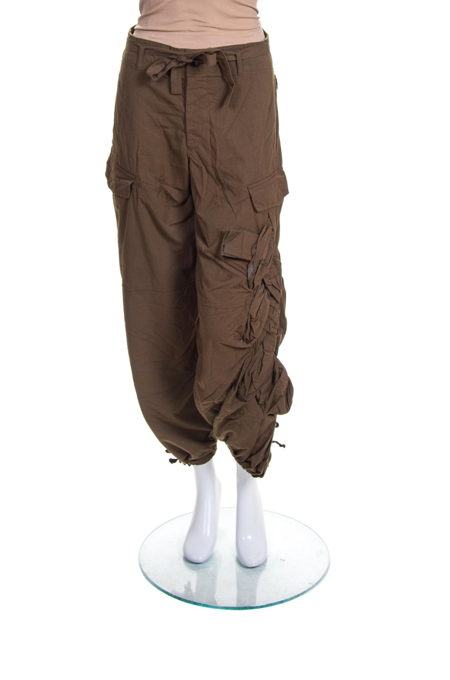 A Comme des Garcons Olive Cargo Pant, Size M.