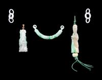 Four Chinese Jade and Jadeite Articles