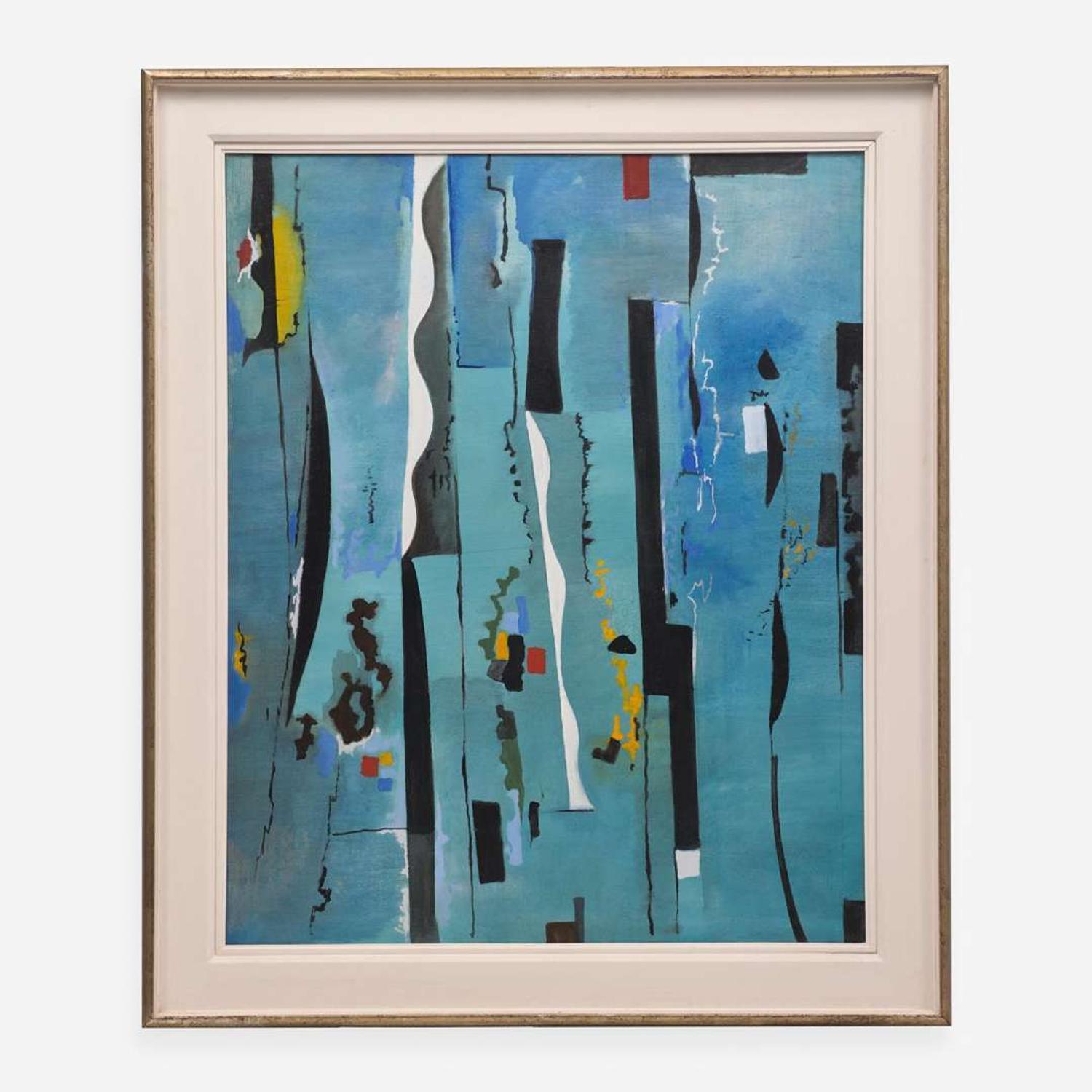 Casimir Caziel (British/Polish, 1906-1988) Composition 05.01.1996