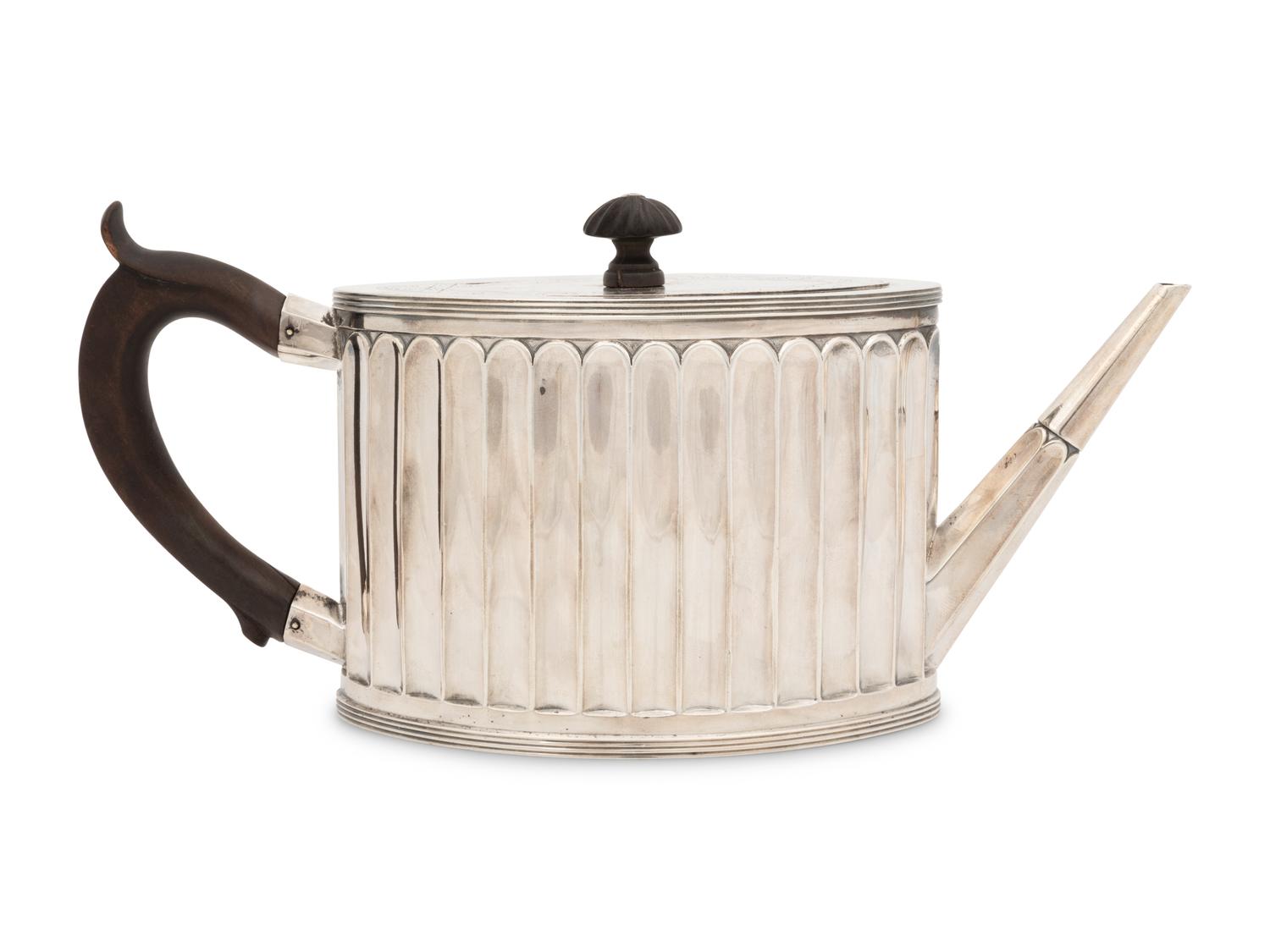 A Dutch Silver Teapot