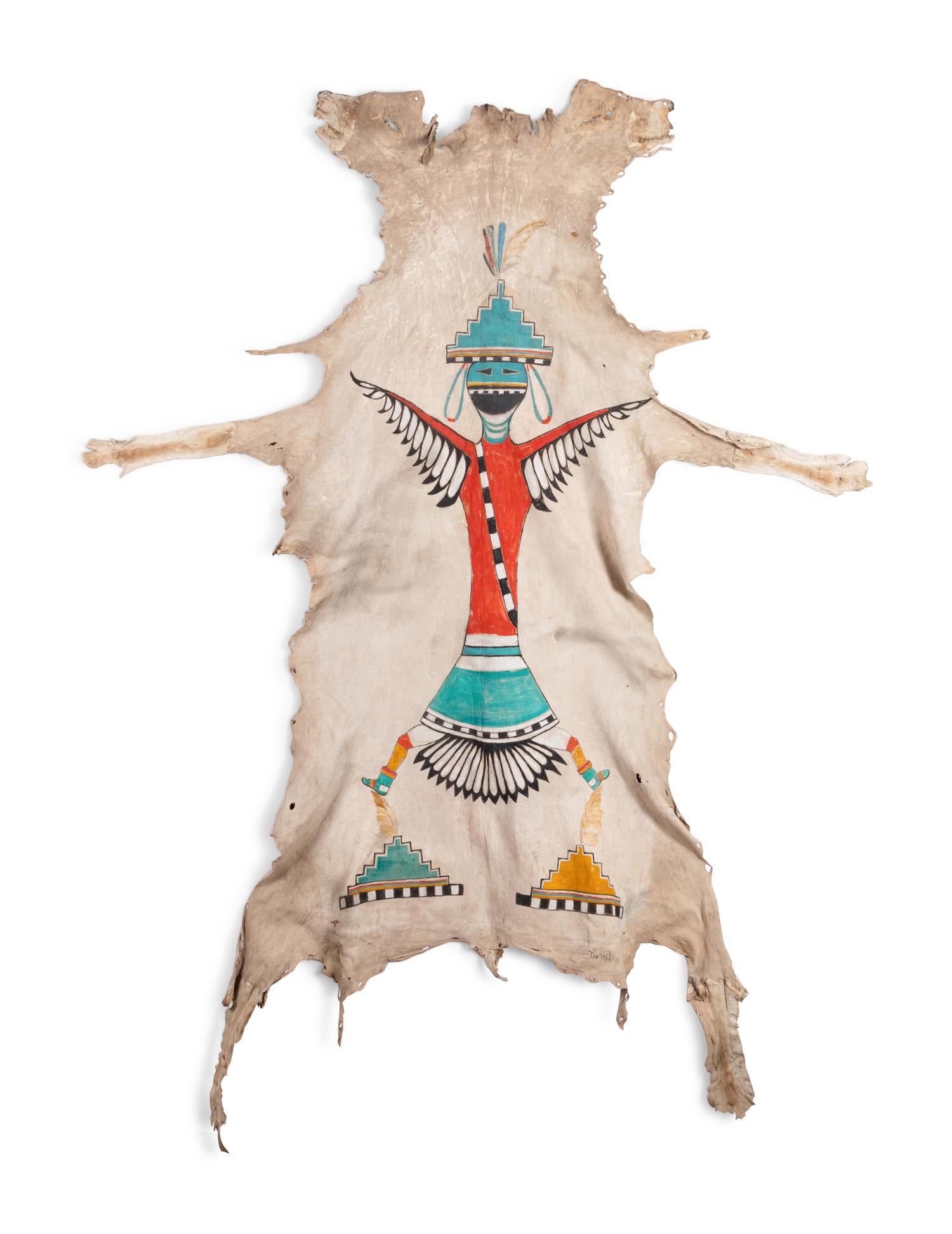 Painted Antelope Hide, Knifewing