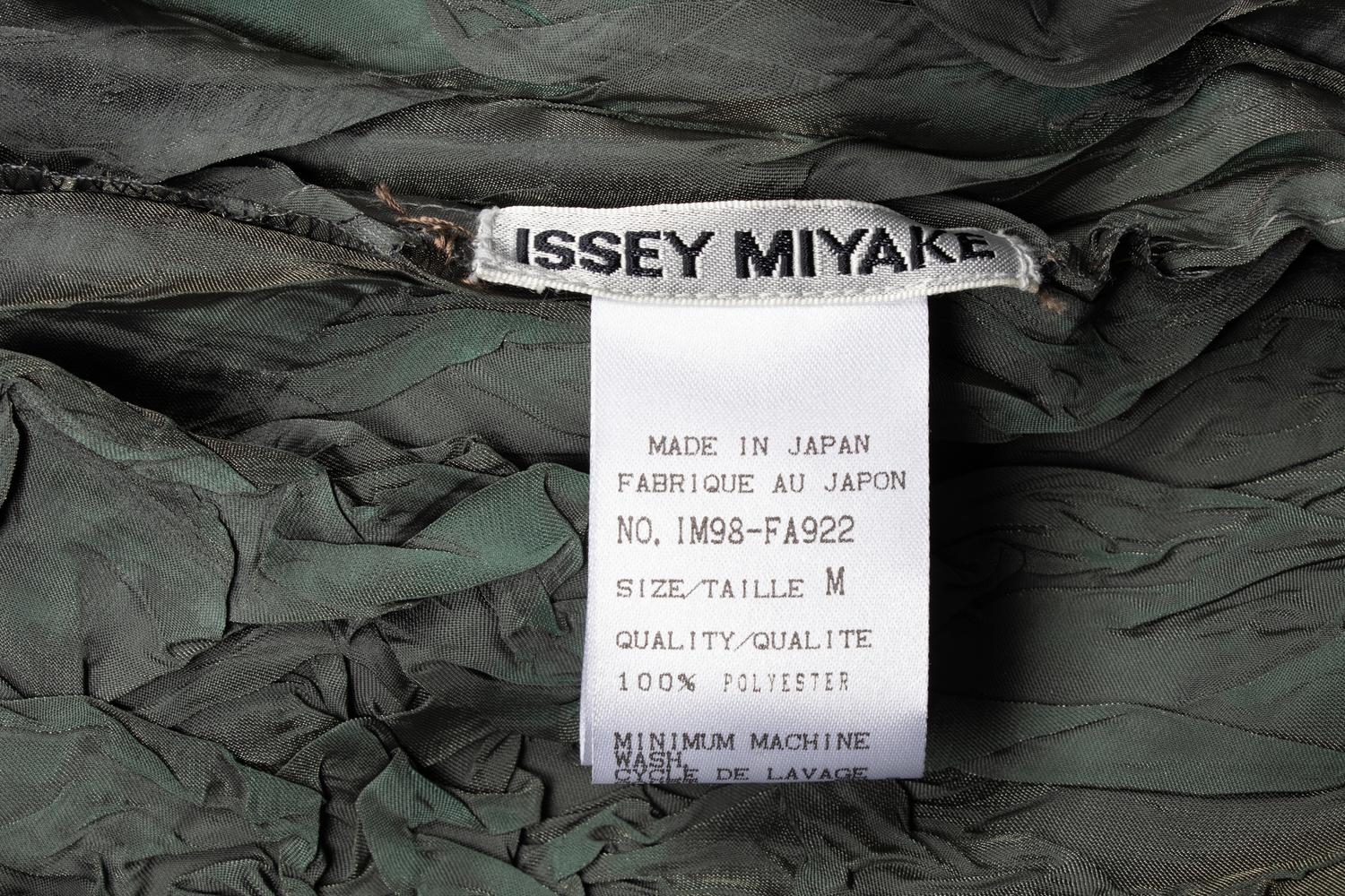 Issey Miyake Pleated Coat