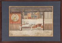 Two Japanese Ink and Color on Paper 14 x 19 7/8 inches (each image). — 19TH CENTURY