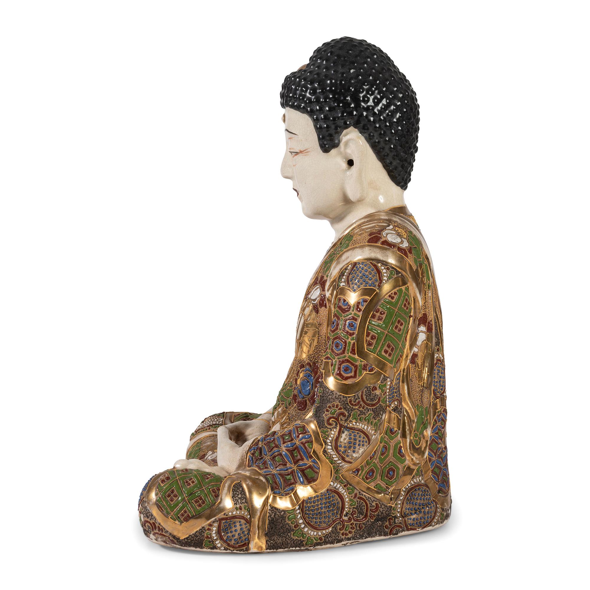 A Collection of Japanese Satsuma Glazed Articles
